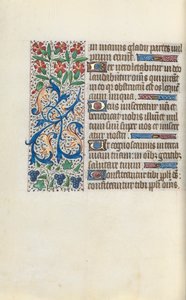 Księga godzin Korzystanie z Rouen: fol. 138v, ok. 1470. autorstwa Master of the Geneva Latini