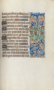 Book of Hours Korzystanie z Rouen: fol. 140r, ok. 1470. autorstwa Master of the Geneva Latini