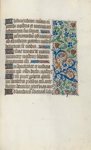 Book of Hours Korzystanie z Rouen: fol. 144r, ok. 1470. autorstwa Master of the Geneva Latini