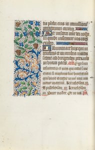 Księga godzin Korzystanie z Rouen: fol. 144v, ok. 1470. autorstwa Master of the Geneva Latini
