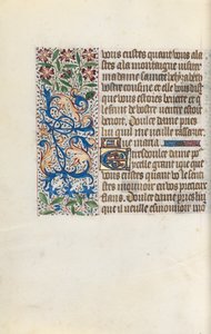 Księga godzin Korzystanie z Rouen: fol. 147v, ok. 1470. autorstwa Master of the Geneva Latini