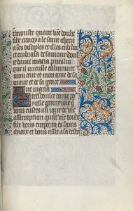 Księga godzin Korzystanie z Rouen: fol. 151r, ok. 1470. autorstwa Master of the Geneva Latini