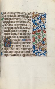 Księga godzin Korzystanie z Rouen: fol. 152r, ok. 152r. 1470.