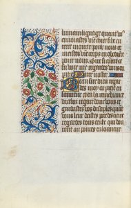 Księga godzin Korzystanie z Rouen: fol. 152v, ok. 1470. autorstwa Master of the Geneva Latini