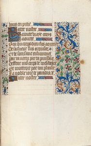 Księga godzin Korzystanie z Rouen: fol. 154r, ok. 1470. autorstwa Master of the Geneva Latini