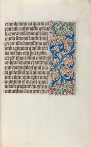 Księga godzin Korzystanie z Rouen: fol. 20r, ok. 1470. autorstwa Master of the Geneva Latini
