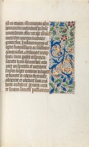 Księga godzin Korzystanie z Rouen: fol. 26r, ok. 1470. autorstwa Master of the Geneva Latini