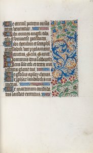 Księga godzin Korzystanie z Rouen: fol. 37r, ok. 1470.