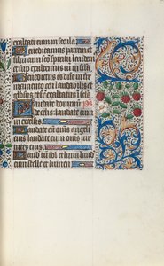 Księga godzin Korzystanie z Rouen: fol. 44r, ok. 1470. autorstwa Master of the Geneva Latini