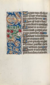 Księga godzin Korzystanie z Rouen: fol. 44v, ok. 1470. autorstwa Master of the Geneva Latini