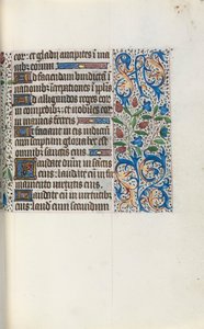 Księga godzin Korzystanie z Rouen: fol. 46r, ok. 1470. autorstwa Master of the Geneva Latini