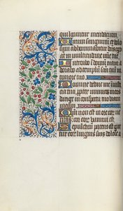 Księga godzin Korzystanie z Rouen: fol. 52v, ok. 1470. autorstwa Master of the Geneva Latini