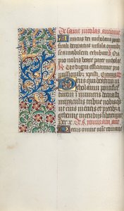 Księga godzin Korzystanie z Rouen: fol. 52v, ok. 1470. autorstwa Master of the Geneva Latini