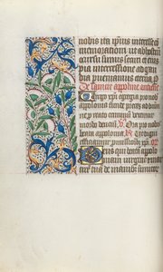Księga godzin Korzystanie z Rouen: fol. 54v, ok. 1470. autorstwa Master of the Geneva Latini