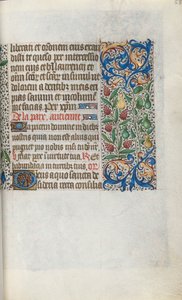 Księga godzin Korzystanie z Rouen: fol. 55r, ok. 1470. autorstwa Master of the Geneva Latini