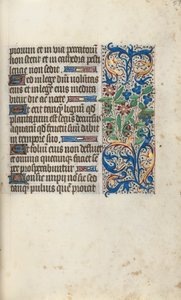 Księga godzin Korzystanie z Rouen: fol. 57r, ok. 1470. autorstwa Master of the Geneva Latini