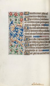 Księga godzin Korzystanie z Rouen: fol. 62v, ok. 1470. autorstwa Master of the Geneva Latini