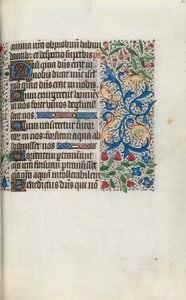 Księga godzin Korzystanie z Rouen: fol. 65r, ok. 1470. autorstwa Master of the Geneva Latini