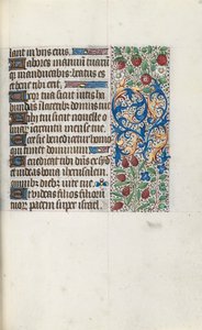Księga godzin Korzystanie z Rouen: fol. 69r, ok. 1470. autorstwa Master of the Geneva Latini