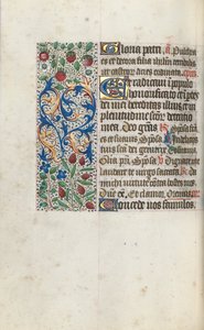 Księga godzin Korzystanie z Rouen: fol. 69v, ok. 1470. autorstwa Master of the Geneva Latini