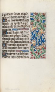 Księga godzin Korzystanie z Rouen: fol. 76r, ok. 1470. autorstwa Master of the Geneva Latini