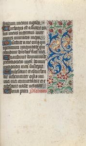 Księga godzin Korzystanie z Rouen: fol. 81r, ok. 1470. autorstwa Master of the Geneva Latini