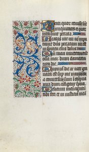 Księga godzin Korzystanie z Rouen: fol. 81v, ok. 1470. autorstwa Master of the Geneva Latini