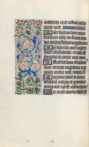 Księga godzin Korzystanie z Rouen: fol. 83v, ok. 1470. autorstwa Master of the Geneva Latini