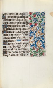 Księga godzin Korzystanie z Rouen: fol. 88r, ok. 1470. autorstwa Master of the Geneva Latini