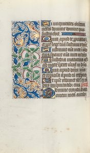 Księga godzin Korzystanie z Rouen: fol. 90v, ok. 1470. autorstwa Master of the Geneva Latini