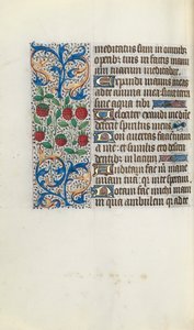 Księga godzin Korzystanie z Rouen: fol. 91v, ok. 1470. autorstwa Master of the Geneva Latini