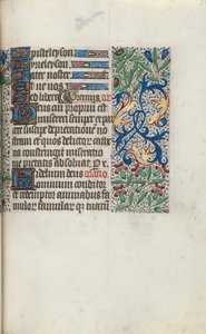 Księga godzin Korzystanie z Rouen: fol. 96r, ok. 1470. autorstwa Master of the Geneva Latini