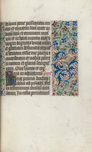 Księga godzin Korzystanie z Rouen: fol. 97r, ok. 1470. autorstwa Master of the Geneva Latini