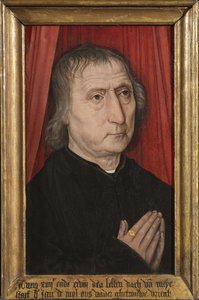 Portret Jana de Mola, ok. 1485 (olej na desce) autorstwa Master of the Guild of Saint George at Malines