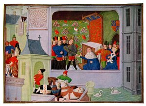 Wywiad z Ryszardem II i księciem Gloucester, XIV wiek XV wiek.