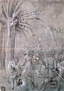 „Dawid i Abigail”, początek XVI wieku autorstwa Master of the Historia of Frederici