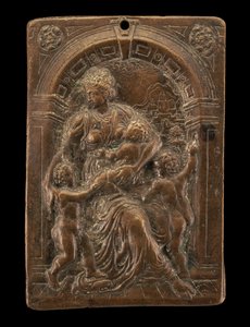 Alegoria Miłosierdzia, c. 1580. autorstwa Master of the Judgment of Solomon
