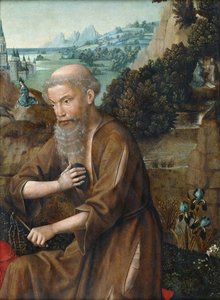 Święty Hieronim autorstwa Master of the Legend of Saint Lucy