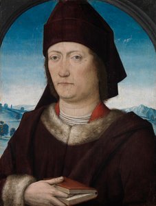 Portret uczonego autorstwa Master of the Life of the Virgin