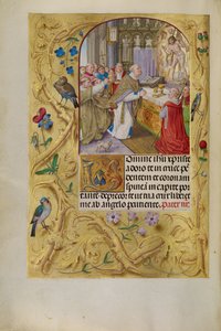 Msza świętego Grzegorza autorstwa Master of the Lübeck Bible