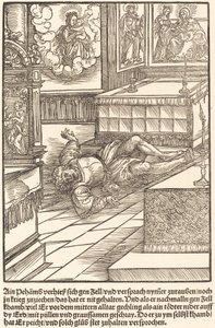 Ain Pehamss obiecuje Zellowi ... autorstwa Master of the Miracles of Mariazell
