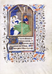 Narodzenia, ok.1430-1440 autorstwa Master of the Munich Golden Legend