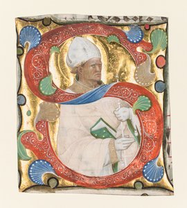 Inicjał S z Graduału: Św. 1420.