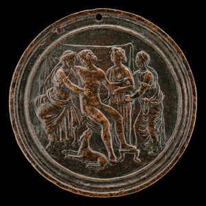 Meleager i Atalante, czwarta ćw. XV w.