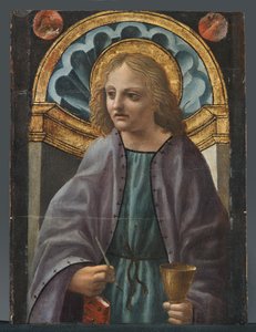 Św. Jan Ewangelista autorstwa Master of the Pala Sforzesca