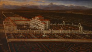 Pałac i ogrody Venaria Reale autorstwa Master of the Residenze Sabaude