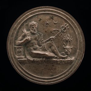 Merkury, początek XVI wieku. autorstwa Master of the Roman Charity