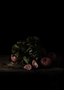 Ostatni posiłek w celi śmierci, Teksas; Chester Wicker, 2011 (zdjęcie typu C) autorstwa Mat Collishaw