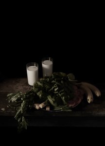 Ostatni posiłek w celi śmierci, Teksas; Frank McFarland, 2011 (zdjęcie typu C) autorstwa Mat Collishaw