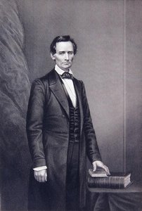 Abraham Lincoln, z „Galeria portretów w salonie wybitnych osobistości” autorstwa Mathew (after) Brady